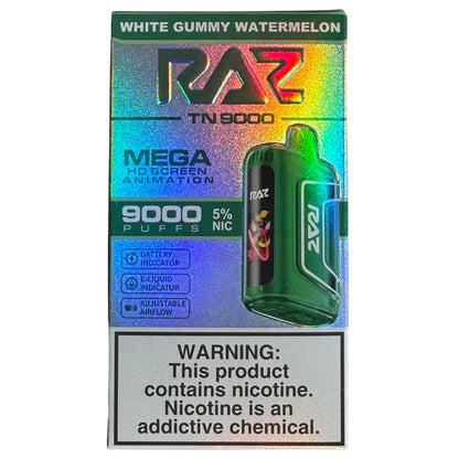 RAZ TN9000 5% Disposables (28 Flavors)