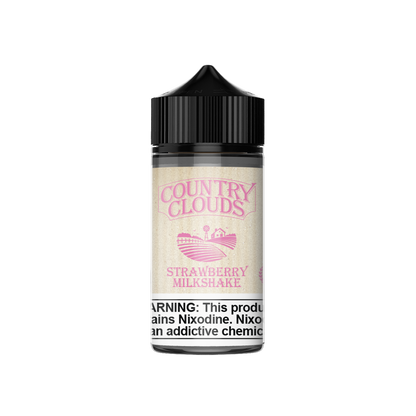 Country Clouds - Strawberry Milkshake 100ml