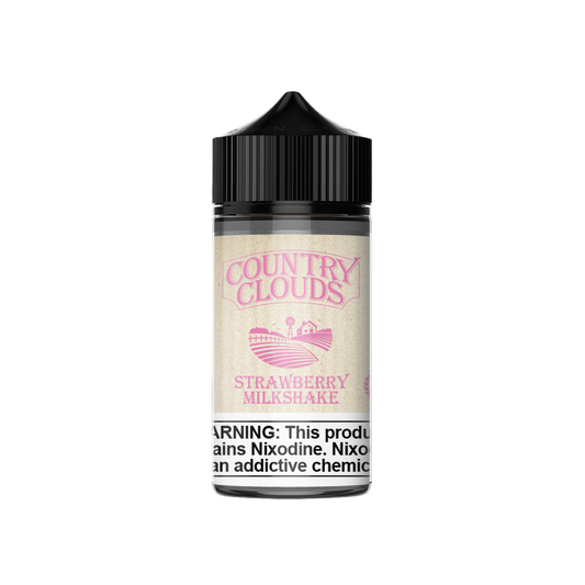 Country Clouds - Strawberry Milkshake 100ml